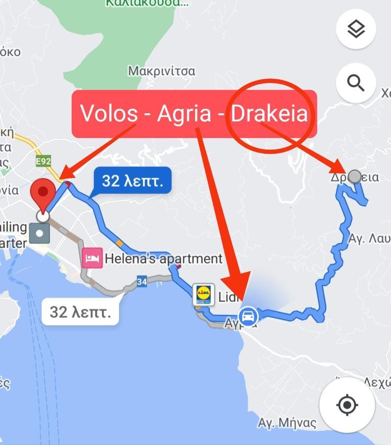 Villa Efrosini Dhrákia Esterno foto
